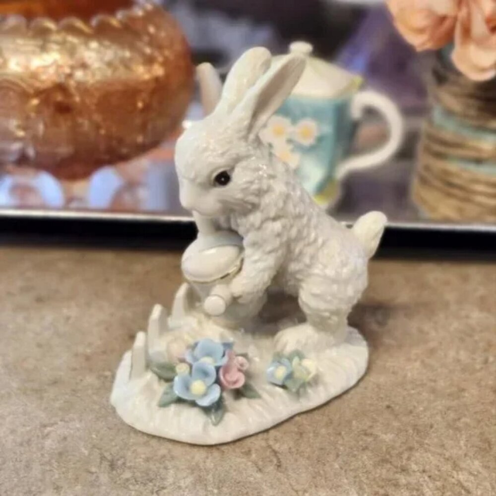 Lenox Bunny With Watering Can